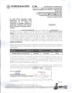 ALCALDESA SANDRA CUEVAS