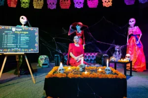 CARTELERA CULTURAL DE DÍA DE MUERTOS EN CUAUHTÉMOC