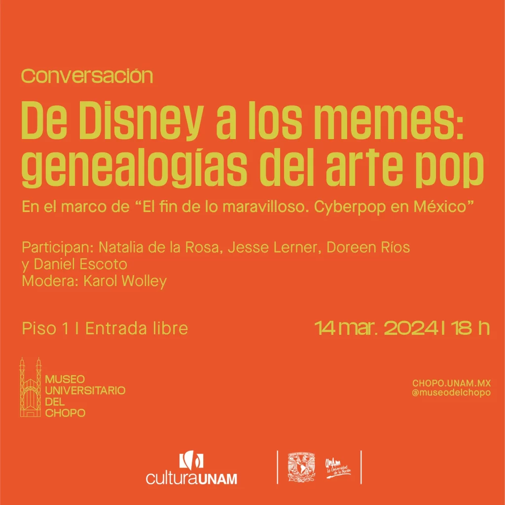 DE DISNEY A LOS MEMES: GENEALOGÍAS DEL ARTE POP