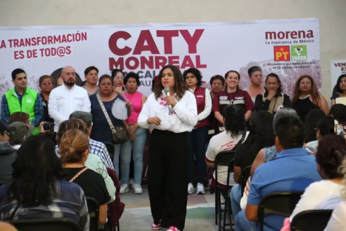 CATY MONREAL RESPETA LAS INSTITUCIONES