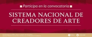 SISTEMA NACIONAL DE CREADORES DE ARTE, CONVOCATORIA 2024