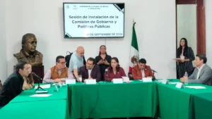 INSTALAN COMISIÓN DE GOBIERNO 