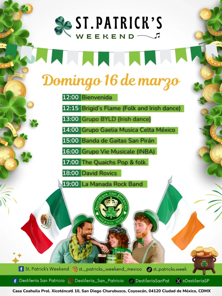 ST. PATRICK’S WEEKEND