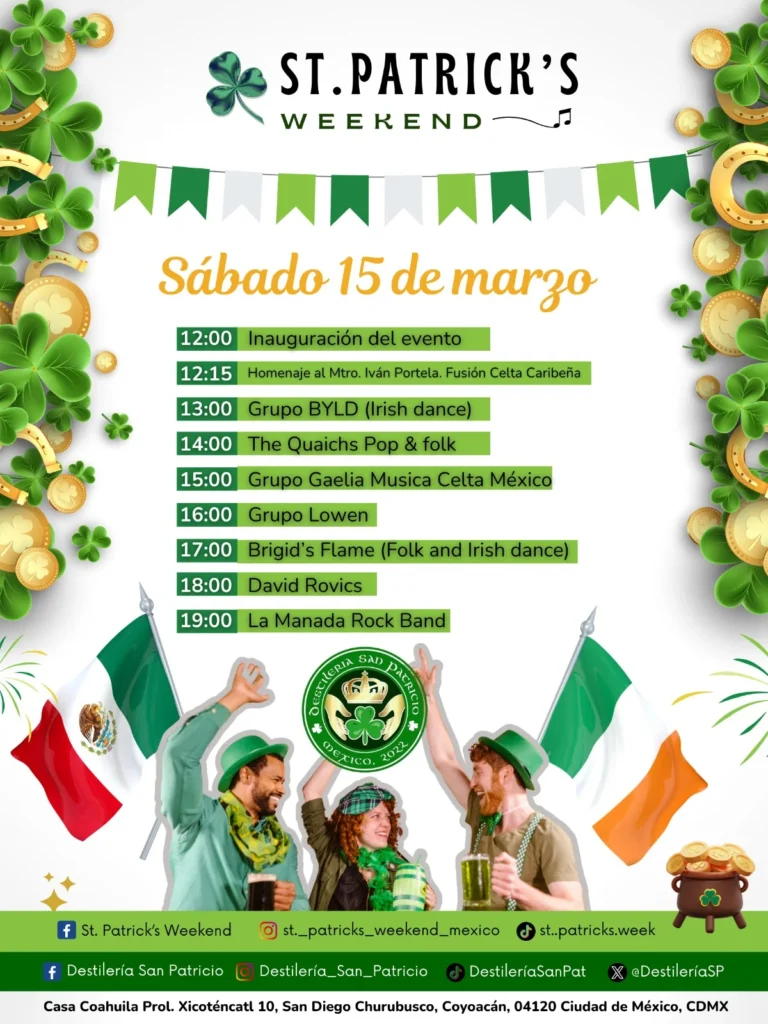 ST. PATRICK’S WEEKEND