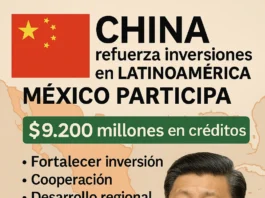 CHINA REFUERZA INVERSIONES EN LATINOAMÉRICA MÉXICO PARTICIPA