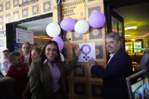 PUNTOS VIOLETA: SEGURIDAD Y APOYO 