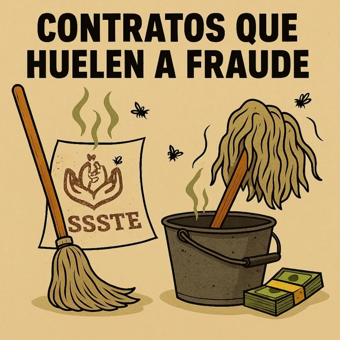 ISSSTE LIMPIA CON CONTRATOS