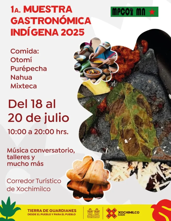 XOCHIMILCO CELEBRA LA PRIMERA MUESTRA GASTRONÓMICA INDÍGENA