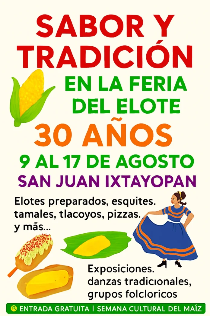 ORGULLO 30 AÑOS DE LA FERIA DEL ELOTE
