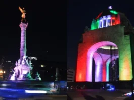 ASÍ SE ILUMINAN LAS CIUDADES PARA FESTEJAR A MÉXICO