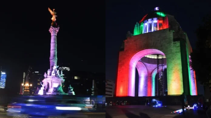 ASÍ SE ILUMINAN LAS CIUDADES PARA FESTEJAR A MÉXICO