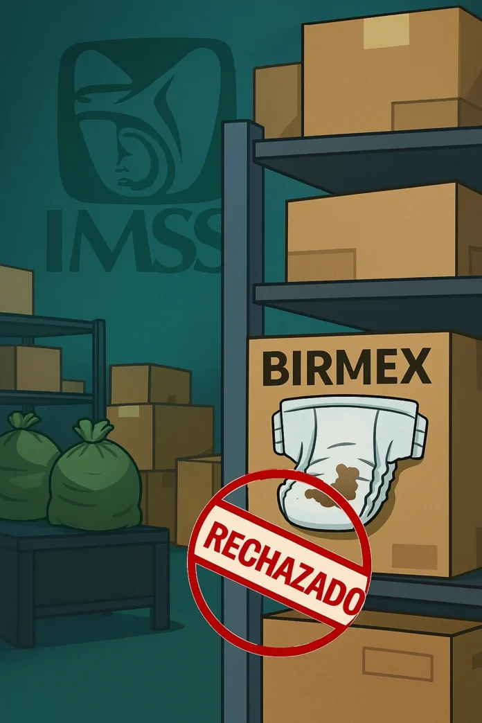 IMSS RECHAZA LOS “PAÑALES SUCIOS” DE BIRMEX, PERO…