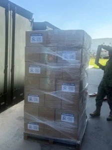 ALPURA DONA MIL DESPENSAS A FAMILIAS AFECTADAS POR LLUVIAS