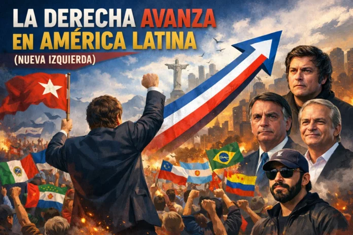 LA DERECHA (NUEVA IZQUIERDA) AVANZA EN AMÉRICA LATINA