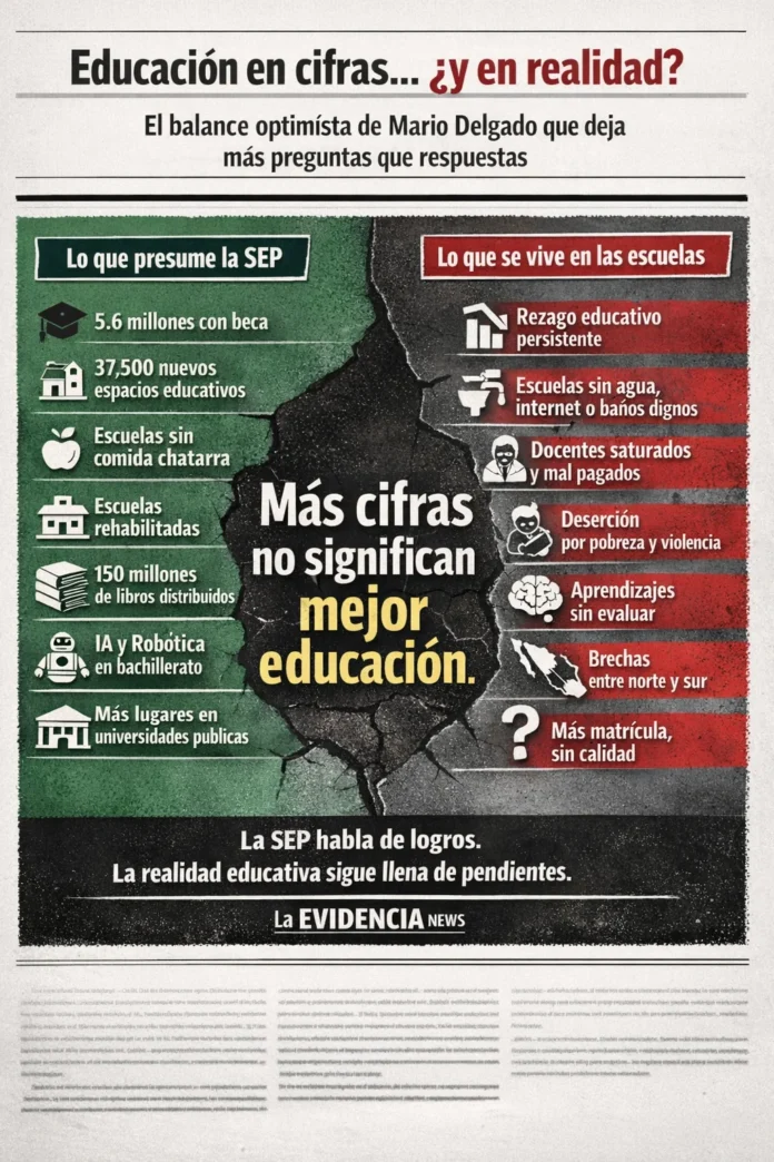 EDUCACIÓN EN MÉXICO: CIFRAS VS REALIDAD 2025
