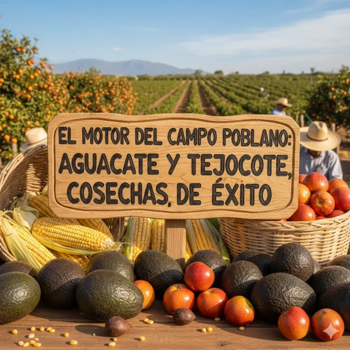 EL MOTOR DEL CAMPO POBLANO: AGUACATE Y TEJOCOTE