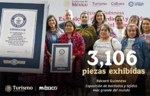 MÉXICO LOGRA RÉCORD GUINNESS EN BORDADOS