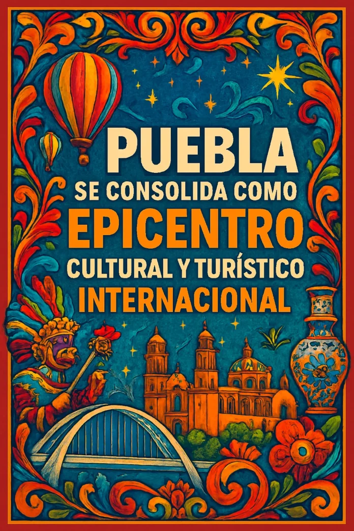PUEBLA, EPICENTRO CULTURAL Y TURÍSTICO INTERNACIONAL