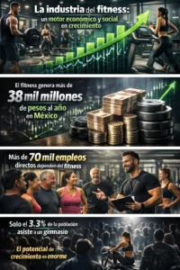 FITNESS EN MÉXICO: MOTOR ECONÓMICO Y SOCIAL EN AUGE