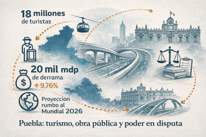 PUEBLA: TURISMO, OBRAS Y PODER POLÍTICO EN CIFRAS