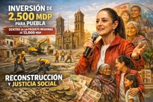 COMPROMISOS CON PUEBLA: SHEINBAUM Y ARMENTA EN LA MAÑANERA