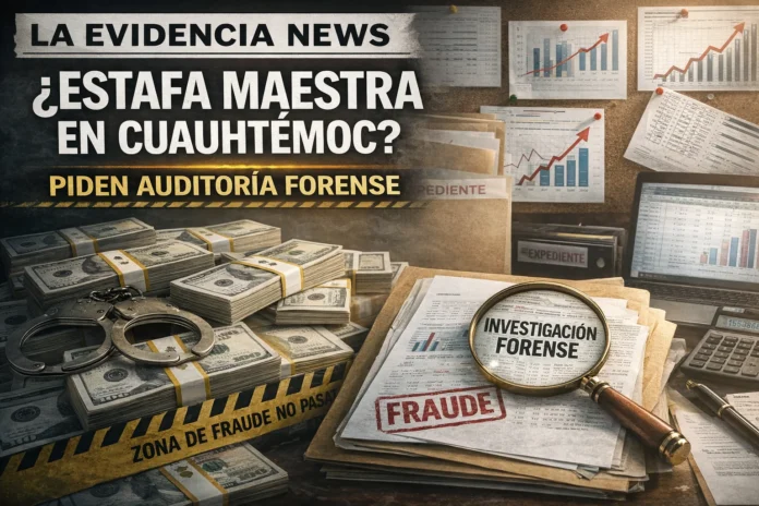 ¿ESTAFA MAESTRA EN CUAUHTÉMOC? PIDEN AUDITORÍA FORENSE