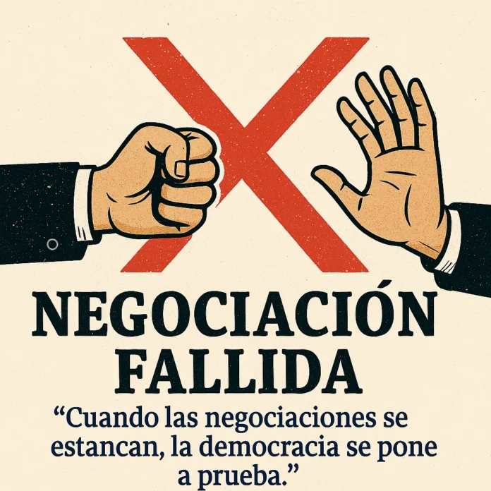 NEGOCIACIÓN FALLIDA | DESDE CABINA CON MARTÍN ESPINOSA