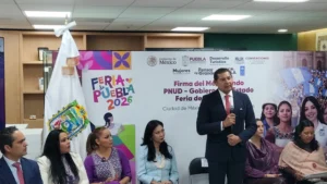 PUEBLA Y PNUD FIRMAN CONVENIO POR IGUALDAD Y RESILIENCIA