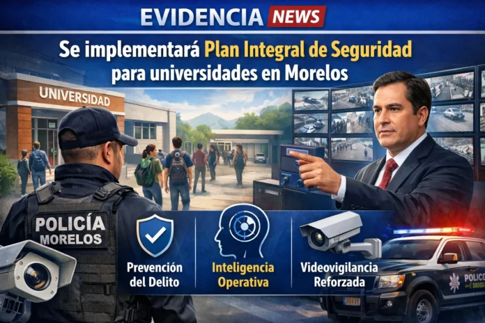 MORELOS LANZA PLAN DE SEGURIDAD PARA UNIVERSIDADES