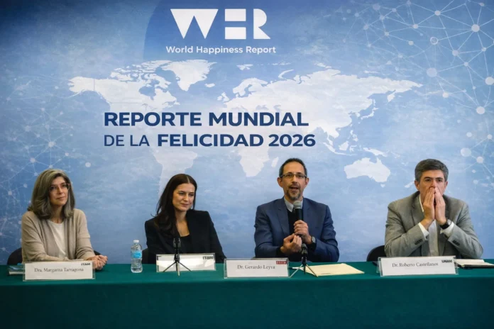 MÉXICO EN EL TOP 15 DE FELICIDAD GLOBAL