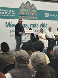 AGUA EN CONTRERAS: AVANCE LOCAL