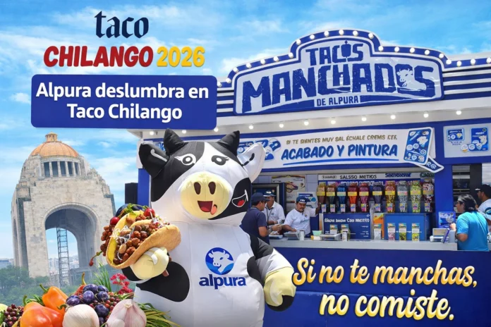 ALPURA DESLUMBRA EN EL TACO CHILANGO