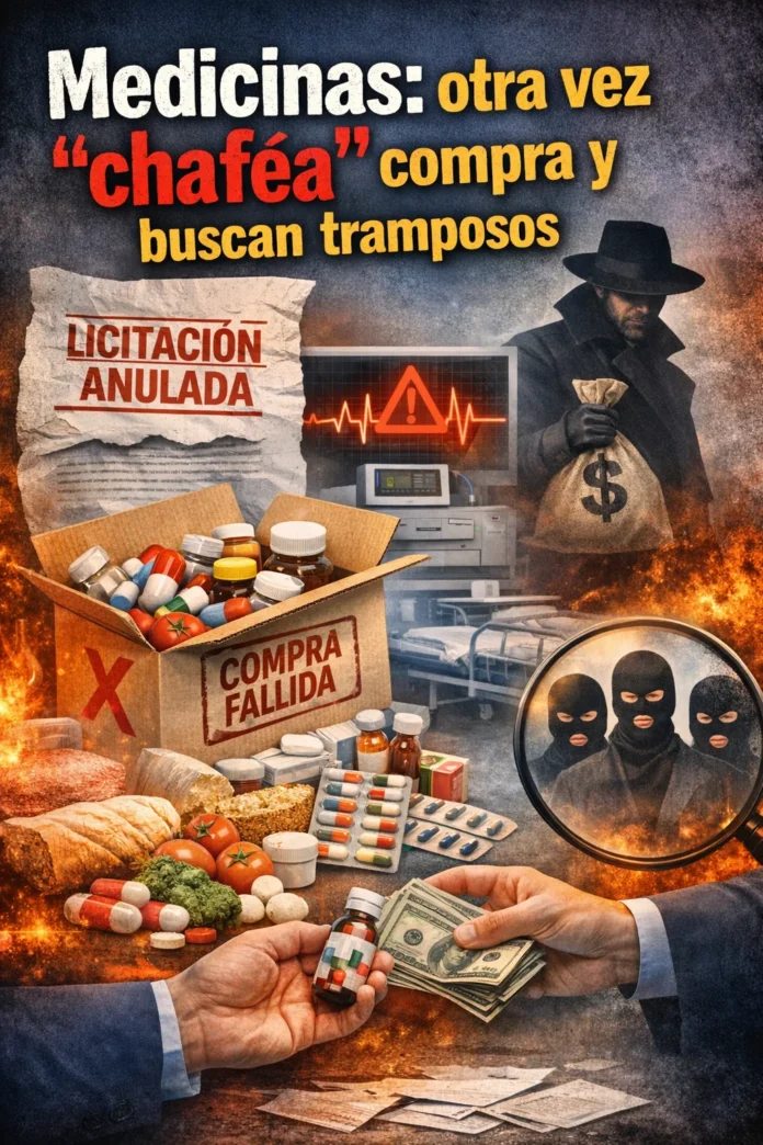 MEDICINAS OTRA VEZ “CHAFÉA” COMPRA