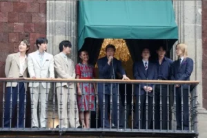 BTS CONQUISTA PALACIO NACIONAL EN MÉXICO