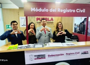 PUEBLA INAUGURA MÓDULO DEL REGISTRO CIVIL 