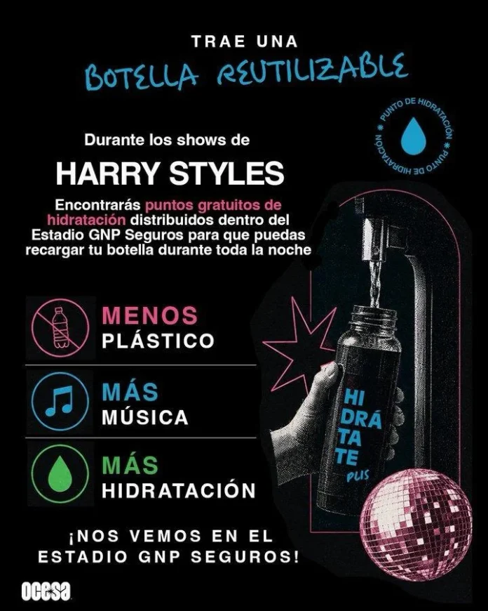 OCESA IMPULSA SOSTENIBILIDAD EN CONCIERTOS