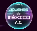 Logo institucional de la Fundación Jóvenes de México A.C., organización que impulsa inclusión digital y educación tecnológica en colaboración con la Academia de Inteligencia Artificial Inclusiva.