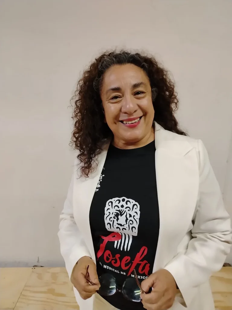 Verónica Carrasco, actriz y directora escénica, promotora de la alianza entre El Sótano Teatro y La Carreta de Tespys en Querétaro.