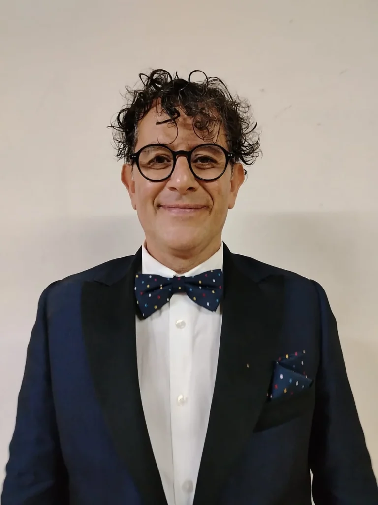 Miguel Loyola, actor y dramaturgo queretano, director artístico de la obra musical Josefa en el Teatro La Carreta de Tespys.