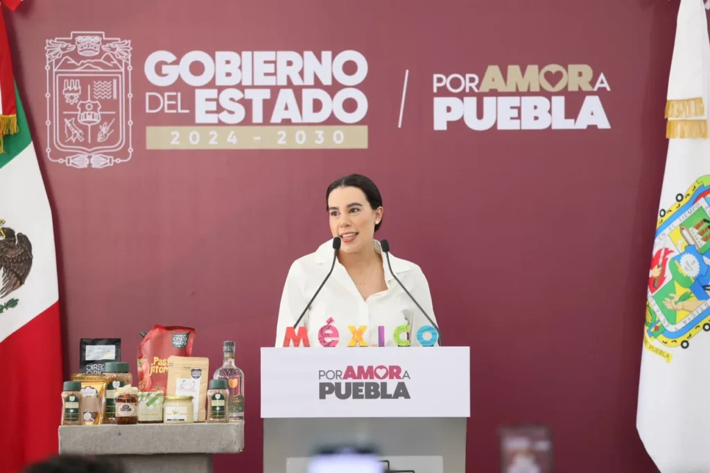 Secretaria de Turismo Federal Josefina Rodríguez Zamora anuncia el Tianguis Turístico México 2027 en Puebla
