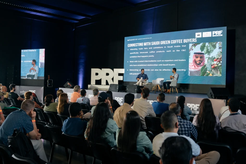 Conferencia Connecting with Saudi Green Coffee Buyers en PRF México 2027