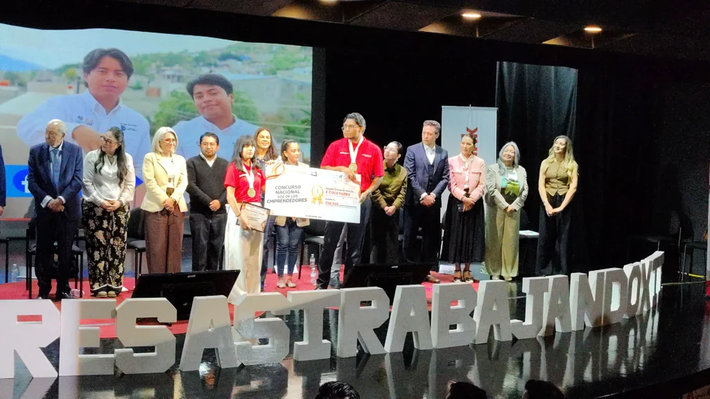 Ganadores E-COCO Filtro Instituto Tecnológico de Oaxaca juventud emprendedora premiada en Voz de los Emprendedores 2026