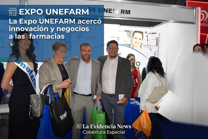 La Expo UNEFARM acercó innovación y negocios a las farmacias Asistentes y representantes de la industria farmacéutica durante la Expo UNEFARM, espacio que reunió innovación, negocios y farmacias independientes en México.