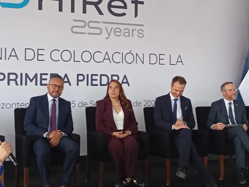 Alejandra Castellanos García explica por qué HiRef eligió Hidalgo para su primera planta fuera de Italia