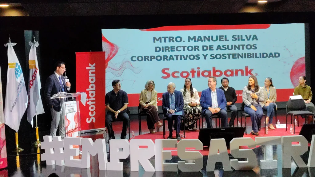 Manuel Silva Scotiabank México impulsa resiliencia económica y juventud emprendedora en Voz de los Emprendedores 2026