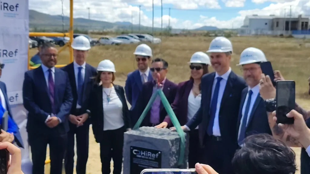 Ceremonia de colocación de la primera piedra de HiRef Hidalgo para infraestructura de centros de datos e inteligencia artificial