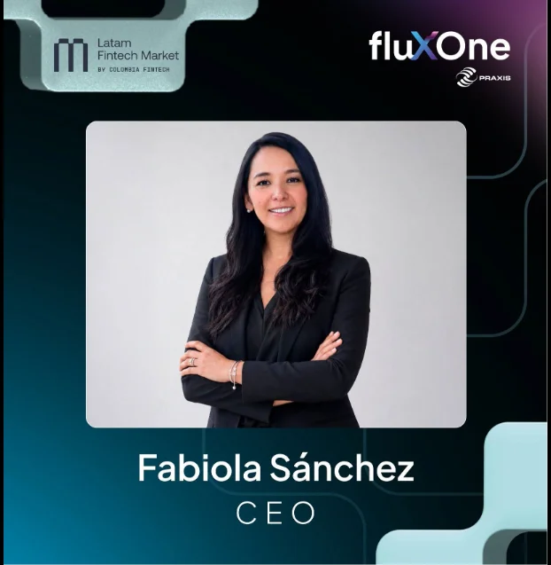 Fabiola Sánchez, CEO de FluxOne, durante su participación en iniciativas de cobranza digital empresarial en México