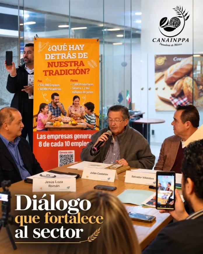 Día de Muertos impulsa empleo y cadenas productivas en México Representantes de CANAINPA, CONMEXFLOR y Consejo de la Comunicación durante el diálogo sobre el impacto económico del Día de Muertos en México.